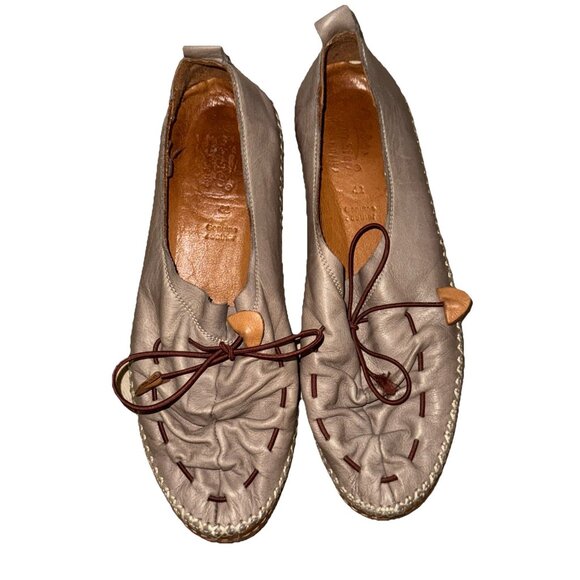 Spring Step Berna Taupe Slip On Shoes Size 41 or 9.5 or 10 - Picture 1 of 6